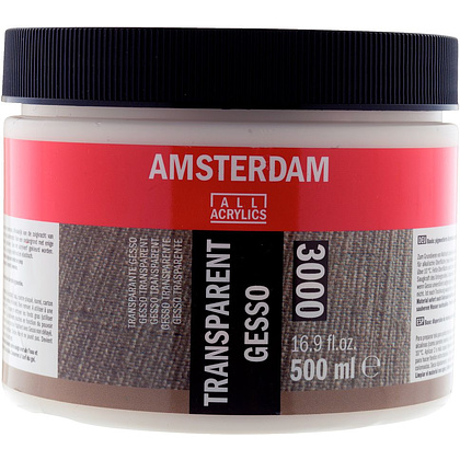 Грунт акриловый "Amsterdam", 500 мл, прозрачный