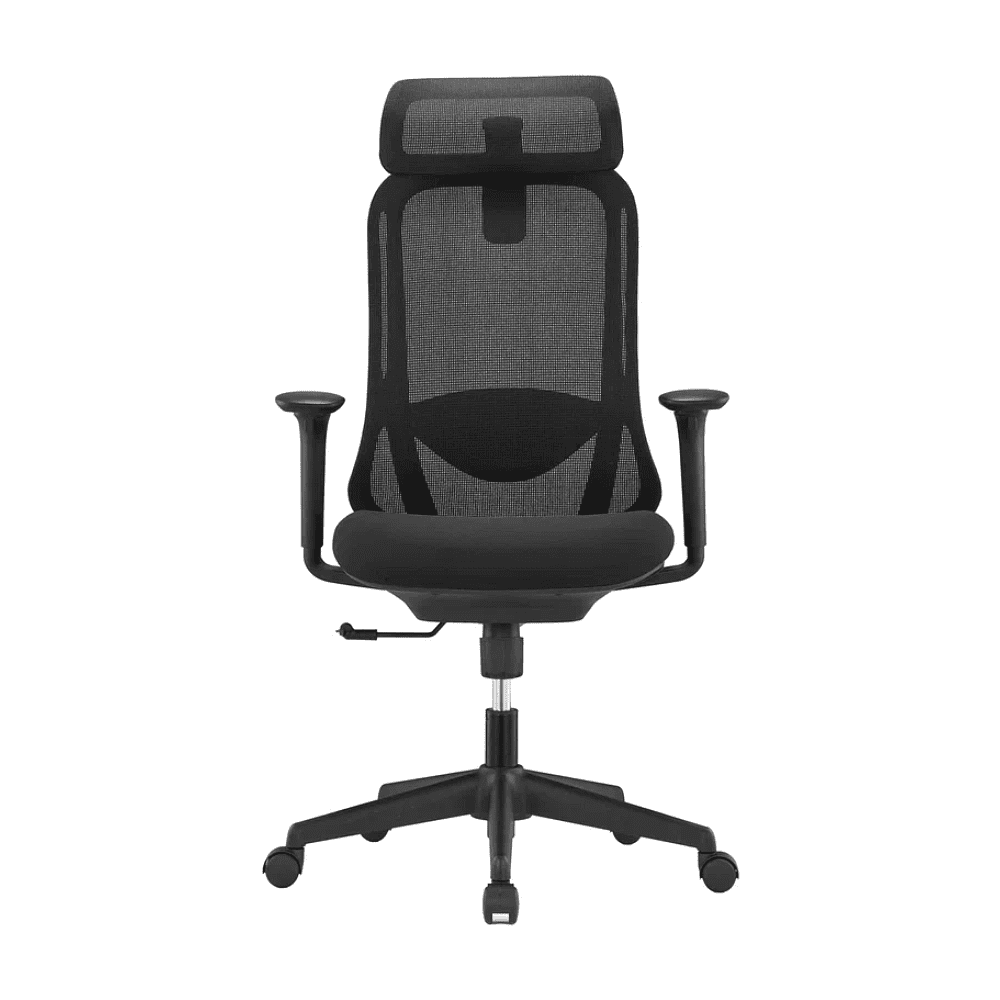 Кресло для руководителя SitZone U-090A, сетка, ткань, пластик, черный, -30% - 2