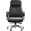 Кресло для руководителя EVERPROF MAXI экокожа, черный, крестов. алюминий - 2