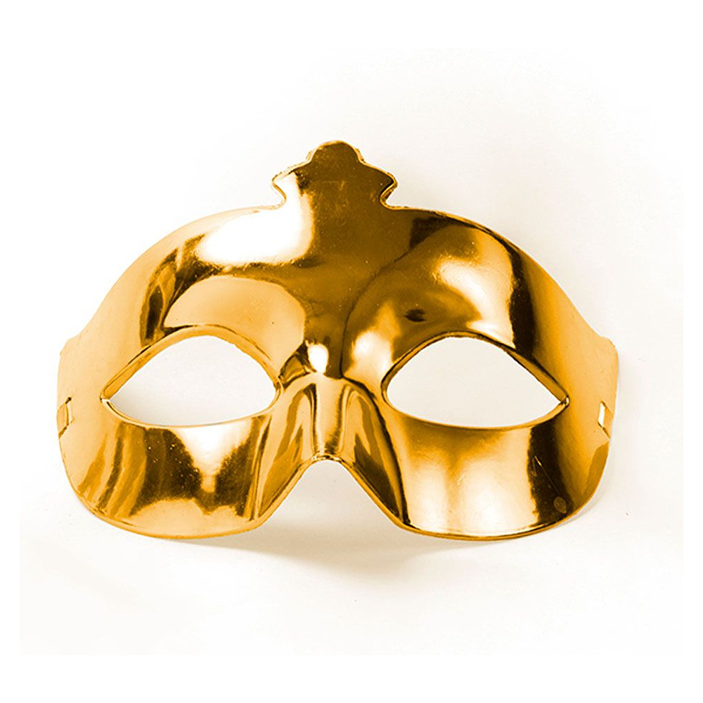 Маска карнавальная "Party", золотистый