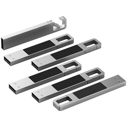 USB Flash накопитель 2.0 16 Gb ZC-010, металл, белый - 3
