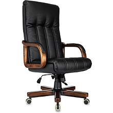 Кресло для руководителя Бюрократ T-9932WALNUT