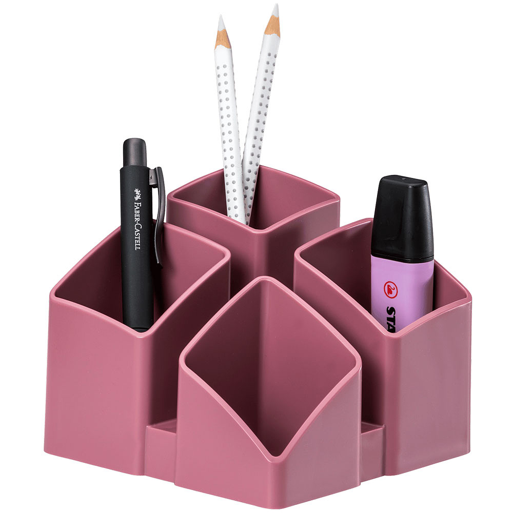 Подставка для канцелярских мелочей "Scala", пыльная роза - 2