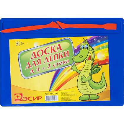 Доска для лепки "Дракончики"+ 2 стека
