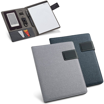 Папка-органайзер "Pynchon" с блокнотом, A5, синий - 2