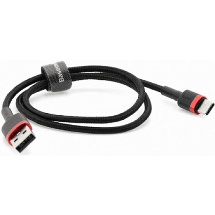 Кабель Baseus "CATKLF-B91", 1 м, черный, красный - 4