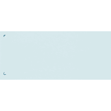 Разделитель для документов "Комус", 100 шт, голубой