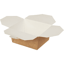Контейнер бумажный, 600 мл, 130/110х110/90х65 