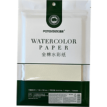 Бумага для акварели "Potentate", хлопок, холодный пресс