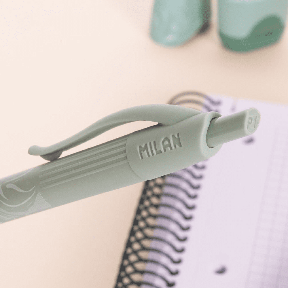 Ручка шариковая автоматическая "P1 Lava", 1 мм, ассорти, стерж. синий - 4