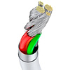 Кабель Baseus "CATYS-A02", 2 м, белый - 4
