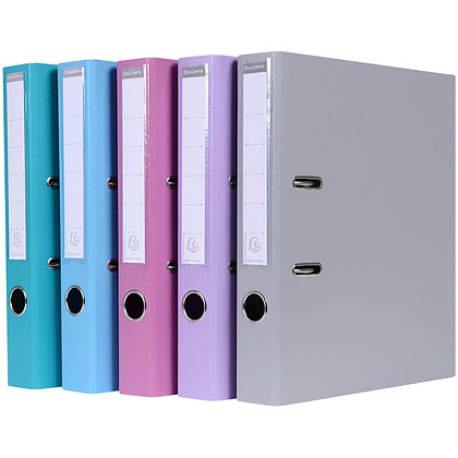 Папка-регистратор "Exacompta", A4, 50 мм, ПВХ, бирюзовый - 3