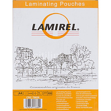 Пленка для ламинирования "Lamirel", 75x105, 125 мкм, глянцевая