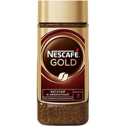 Кофе "Nescafe" Gold, растворимый, 190 г - 10