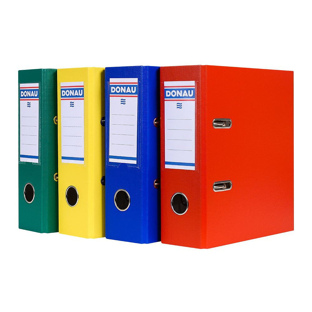 Папка-регистратор, A5, 75 мм, ПВХ ЭКО, синий - 3