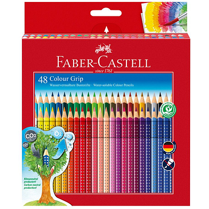 Цветные карандаши "Grip", 48 цветов