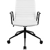 Кресло для персонала EVERPROF Dallas, экокожа, белый - 3
