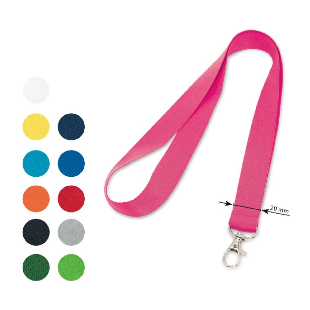 Тесьма с клипсой для бейджа "94405", 480x20 мм, светло-зеленый - 11