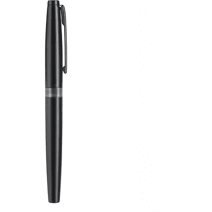 Ручка перьевая EF "Малевичъ", металл, с конвертером, черный - 6