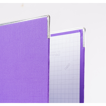 Папка-регистратор "Deli", А4, 75 мм, фиолетовый - 3