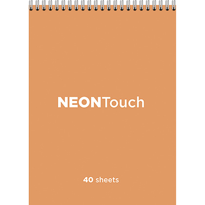 Блокнот "НеонТач-Микс", А7, 40 листов, клетка, ассорти - 4