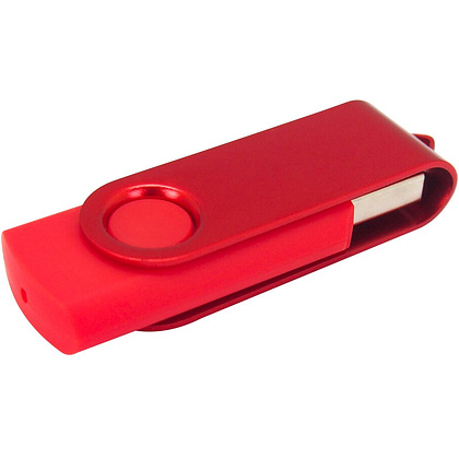 USB Flash накопитель 2.0 16 Gb VDF-008 СС, пластик, металл, красный - 2