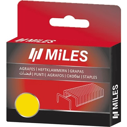 Скоба Miles TR-13, 6 мм, 1000 шт 