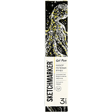 Набор ручек капиллярных "Sketchmarker", 3 шт