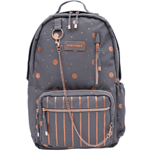 Рюкзак молодежный "Golden Grey", серый 