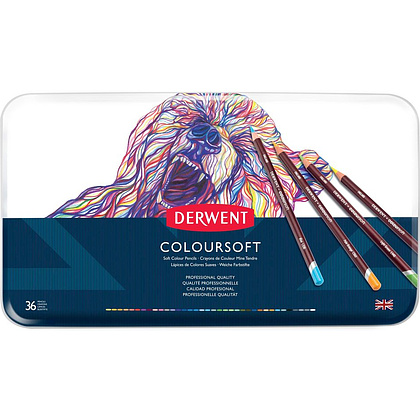 Набор цветных карандашей "Coloursoft", 36 цветов - 2