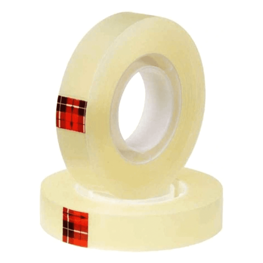 Клейкая лента прозрачная  "3М Scotch", 15x33 мм/м