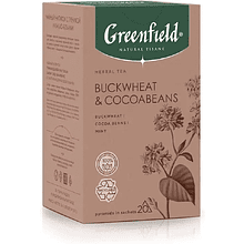 Чайный напиток "Greenfield Tisane Buckwheat&Cocoabeans", 20 пакетиков x 1.8 г, с гречихой и какао-бобами