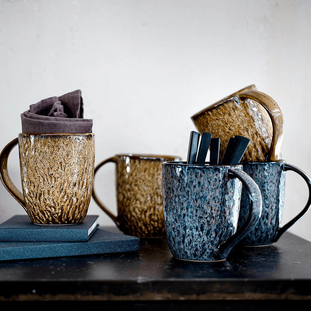 Чашка керамическая "Matera", 430 мл, серая - 3