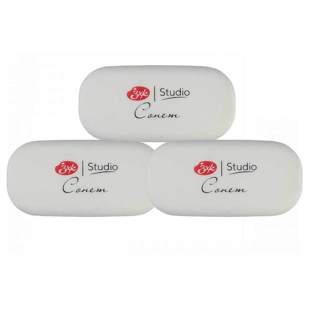 Ластик "Сонет", белый - 2