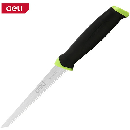 Пила-нож садовая Deli GS EDL580651, 170 мм, 8TPI, черный, зеленый - 17