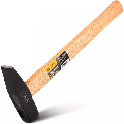 Молоток "Deli" 0,5 кг, деревянная рукоятка