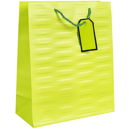 Пакет подарочный бумажный "Тиснение", ассорти - 5