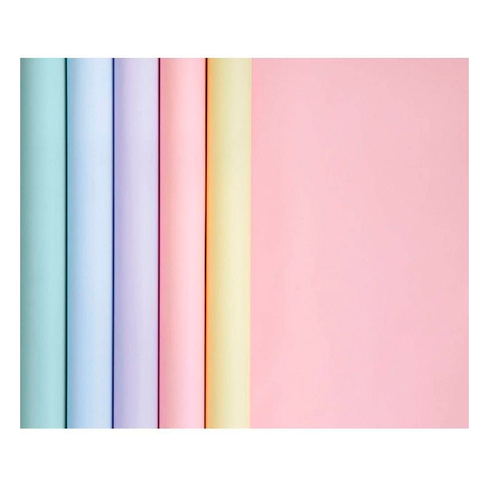 Бумага декоративная в рулоне "Pastel", 5x0.35 м, 80 г/м2, ассорти