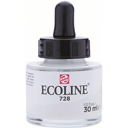 Жидкая акварель "ECOLINE", 728 теплый серый светлый, 30 мл