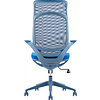 Кресло для руководителя EVERPROF Spirit, сетка, синий - 5