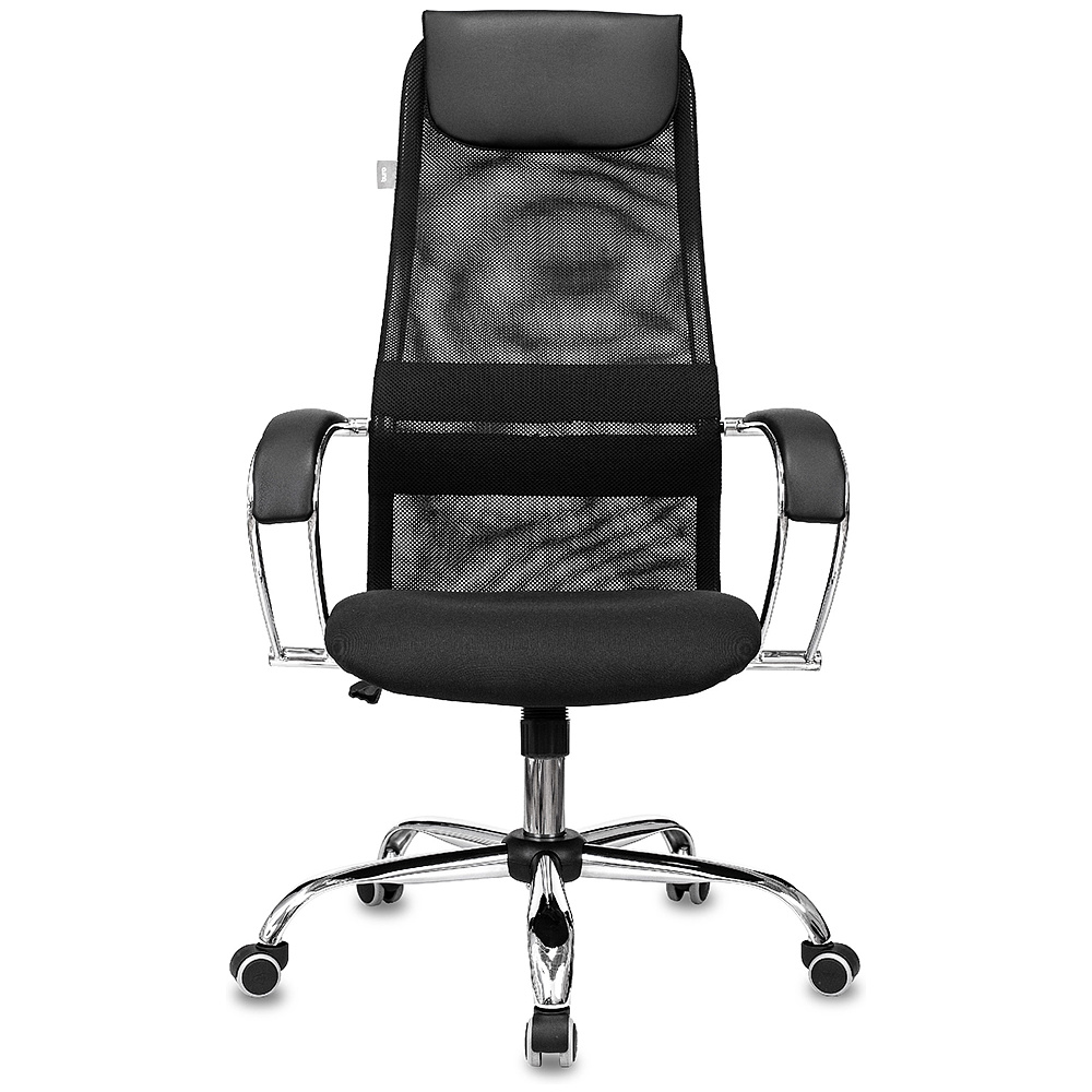 Кресло руководителя "Бюрократ CH-607SL TW-01 Neo Black", сетчатая ткань, хром, черный - 2