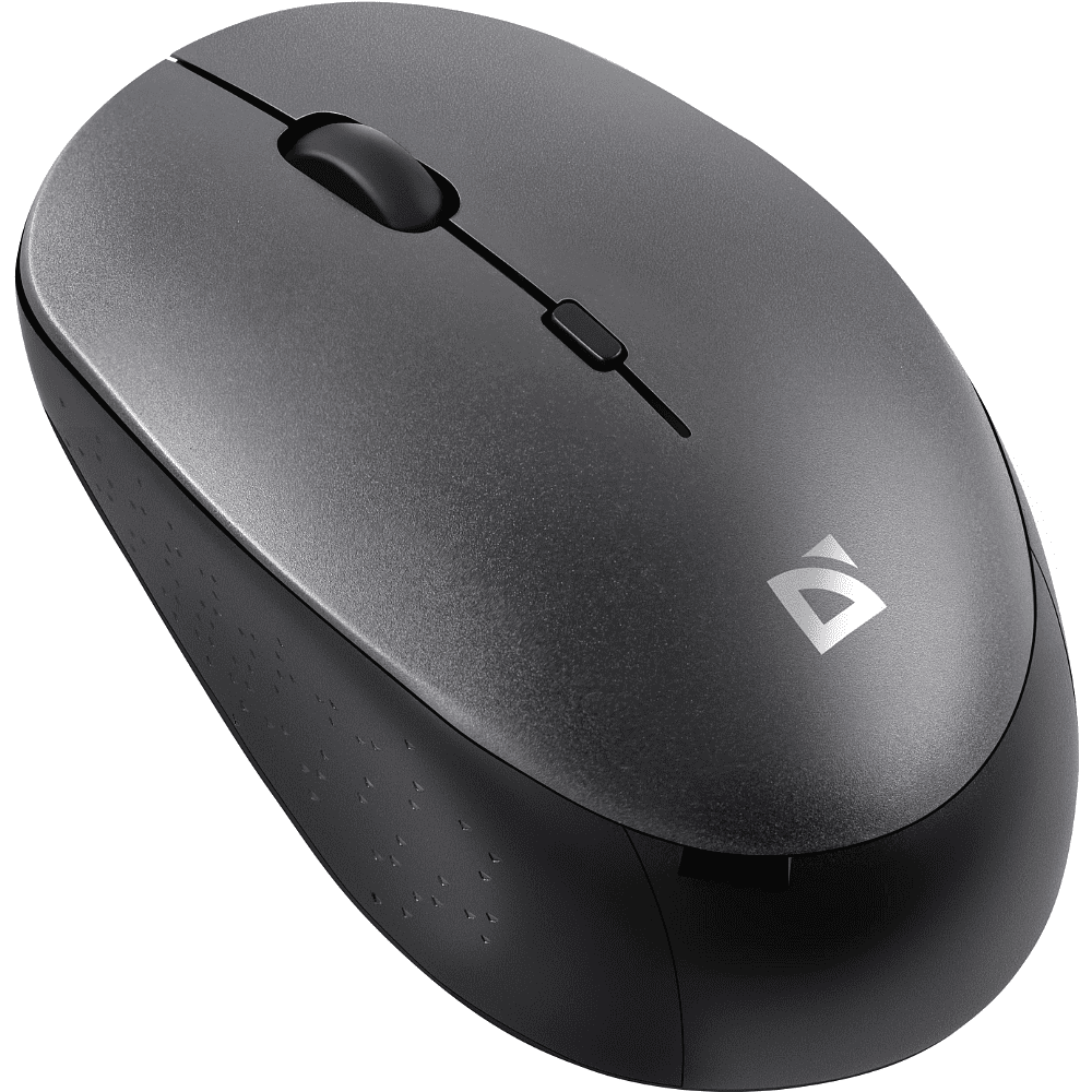 Мышь DEFENDER "Auris MB-027", беспроводная, серый, 800-1600 dpi - 4