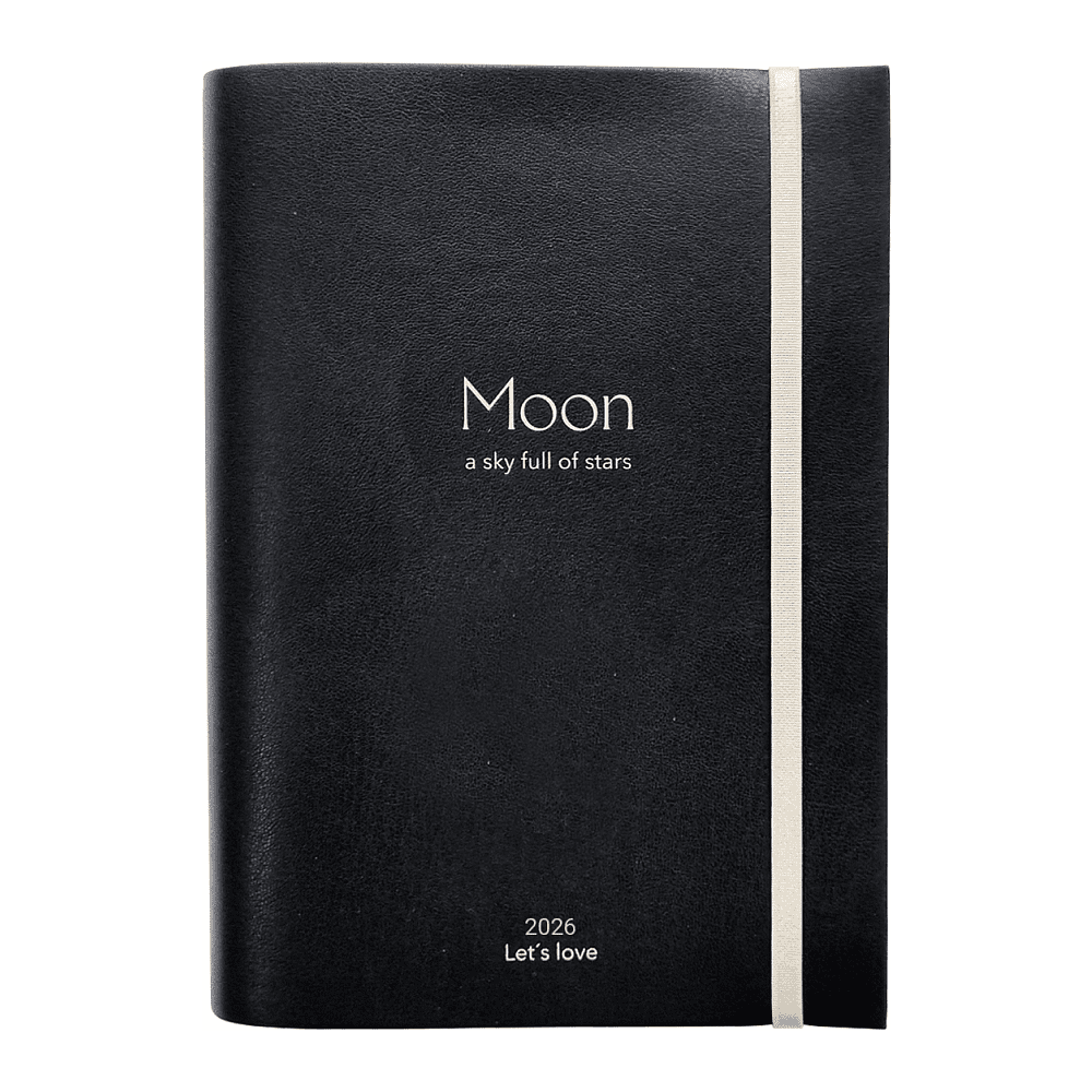 Ежедневник датированный "Universe" 2026, А5, 352 страницы, черный