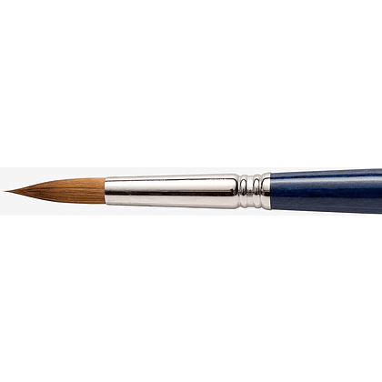 Кисть "Escoda Chronos", микс, круглая, на короткой ручке, № 12 - 2
