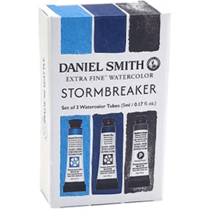 Набор красок акварельных "Daniel Smith. Stormbreaker Set", 3 цвета, 5 мл, тубы