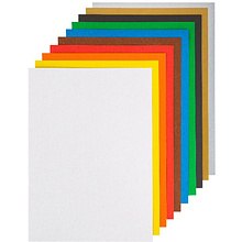 Картон цветной набор  "Цветик", А4, 10 цветов, 10 листов