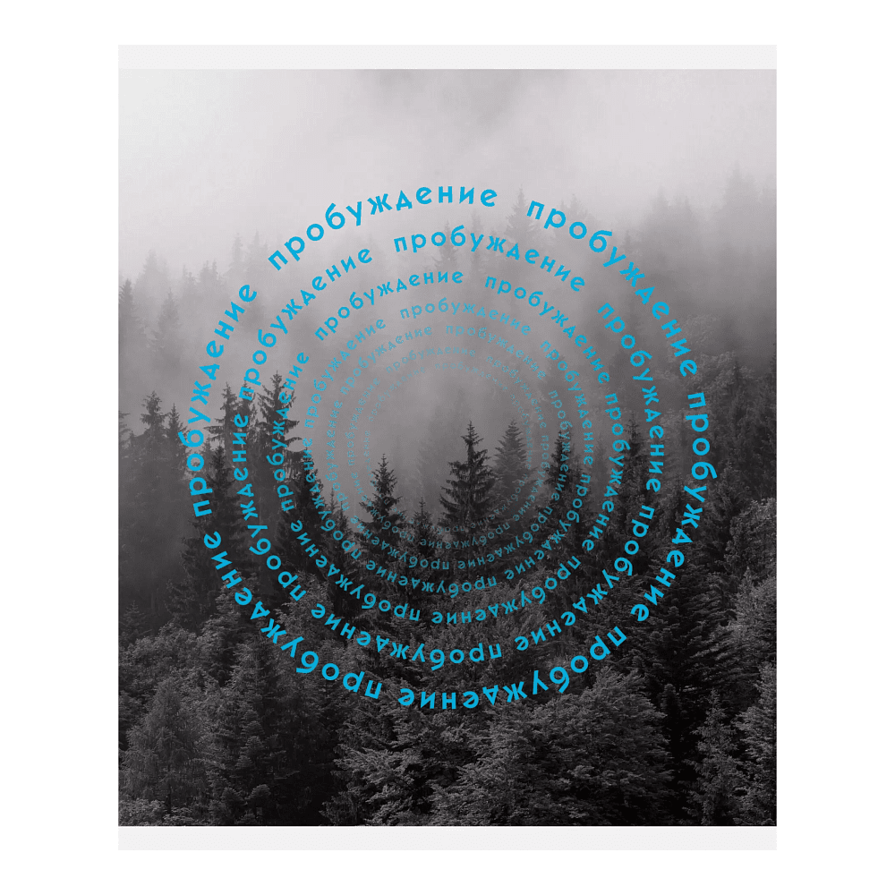 Тетрадь "Природная гармония", А5, 96 листов, клетка, скоба сбоку, ассорти - 4