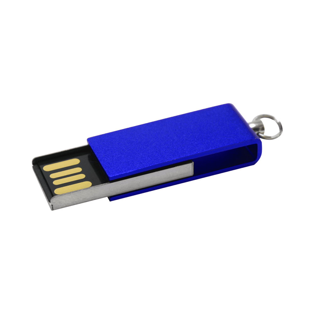 USB Flash 2.0 16 Gb VDM-055, пластик, метал, синий  - 3