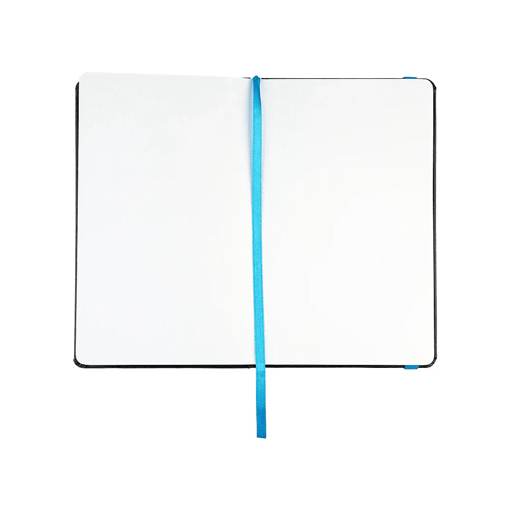 Скетчбук "Стихия", 13х21 см, 140 г/м2, 80 листов, черный, срез синий - 2