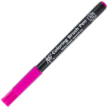 Маркер акварельный "Koi Color Brush", алый